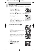 Preview for 8 page of Philips SRU 5170 Instructions For Use Manual