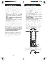 Preview for 9 page of Philips SRU4105WM - Universal Remote Control Owner'S Manual