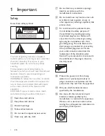 Preview for 4 page of Philips Streamium WAS6050/12 User Manual