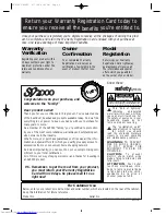 Preview for 2 page of Philips SV2000 SVZ162 Owner'S Manual