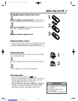 Preview for 5 page of Philips SV2000 SVZ162 Owner'S Manual