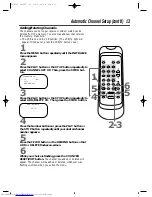 Preview for 13 page of Philips SV2000 SVZ162 Owner'S Manual