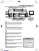 Preview for 33 page of Philips SV2000 SVZ162 Owner'S Manual