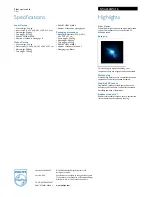 Preview for 2 page of Philips SWA4302W Specifications