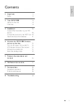 Preview for 3 page of Philips SWW1800/27 User Manual