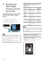 Preview for 12 page of Philips SWW1800/27 User Manual