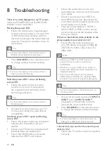 Preview for 20 page of Philips SWW1800/27 User Manual