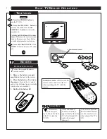 Preview for 8 page of Philips TR2503 - 25" CRT TV User Manual