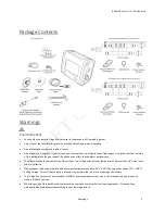 Preview for 5 page of Philips Trilogy Evo Universal Instructions For Use Manual