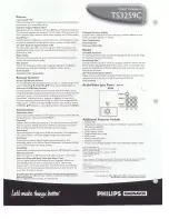 Preview for 2 page of Philips TS3259C Brochure