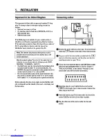 Preview for 6 page of Philips TYPE VR 175 Operating Instructions Manual