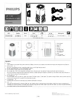 Preview for 1 page of Philips UVCA200 Manual