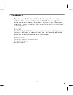 Preview for 3 page of Philips VCM7137/00T User Manual