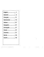 Preview for 2 page of Philips VCM8121/00T User Manual