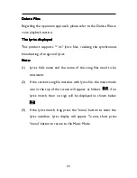 Preview for 66 page of Philips Voice Tracer VTR7000 User Manual