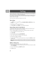 Preview for 22 page of Philips VOIP4331S/01 User Manual