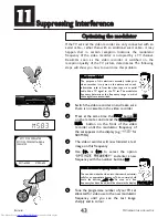 Preview for 43 page of Philips VR 210/75 Operating Instructions Manual