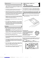 Preview for 4 page of Philips VR 213 Operating Instructions Manual