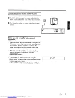 Preview for 9 page of Philips VR 241 Operating Instructions Manual