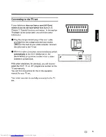 Preview for 11 page of Philips VR 241 Operating Instructions Manual