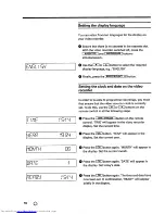 Preview for 12 page of Philips VR 347 Operating Instructions Manual