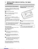 Preview for 6 page of Philips VR 465 Operating Instructions Manual