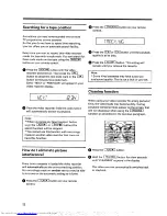 Preview for 14 page of Philips VR 465 Operating Instructions Manual