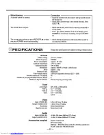 Preview for 21 page of Philips VR 588 Instructions For Use Manual