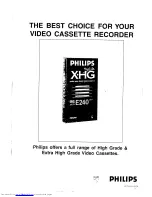 Preview for 22 page of Philips VR 588 Instructions For Use Manual