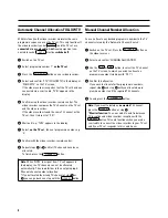 Preview for 6 page of Philips VR 675CG Operating Instructions Manual