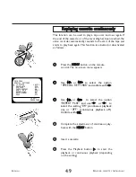 Preview for 49 page of Philips VR 710/07 Operating Instructions Manual