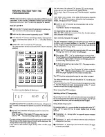 Preview for 17 page of Philips VR 813 User Manual