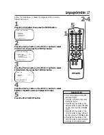 Preview for 17 page of Philips VR220CAT Owner'S Manual