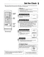 Preview for 9 page of Philips VR253/50 User Manual