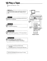 Preview for 10 page of Philips VR253/50 User Manual