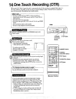 Preview for 14 page of Philips VR253/50 User Manual