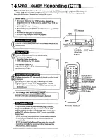 Preview for 14 page of Philips VR255/50 Operating Manual