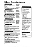 Preview for 16 page of Philips VR255/50 Operating Manual