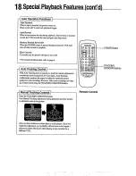 Preview for 18 page of Philips VR255/50 Operating Manual