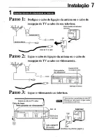 Preview for 7 page of Philips VR354 (Portuguese) Owner'S Manual