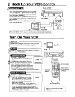 Preview for 8 page of Philips VR355/50 Operating Manual