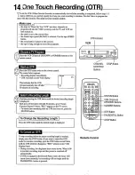 Preview for 14 page of Philips VR355/50 Operating Manual