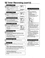 Preview for 16 page of Philips VR355/50 Operating Manual