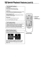 Preview for 18 page of Philips VR355/50 Operating Manual