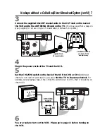 Preview for 3 page of Philips VR423CAT Hookups And Settings