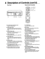 Preview for 4 page of Philips VR450 Operating Instructions Manual