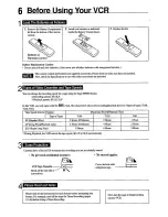 Preview for 6 page of Philips VR450 Operating Instructions Manual