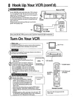 Preview for 8 page of Philips VR450 Operating Instructions Manual