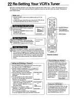 Preview for 22 page of Philips VR450 Operating Instructions Manual