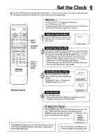 Preview for 9 page of Philips VR454 Owner'S Manual